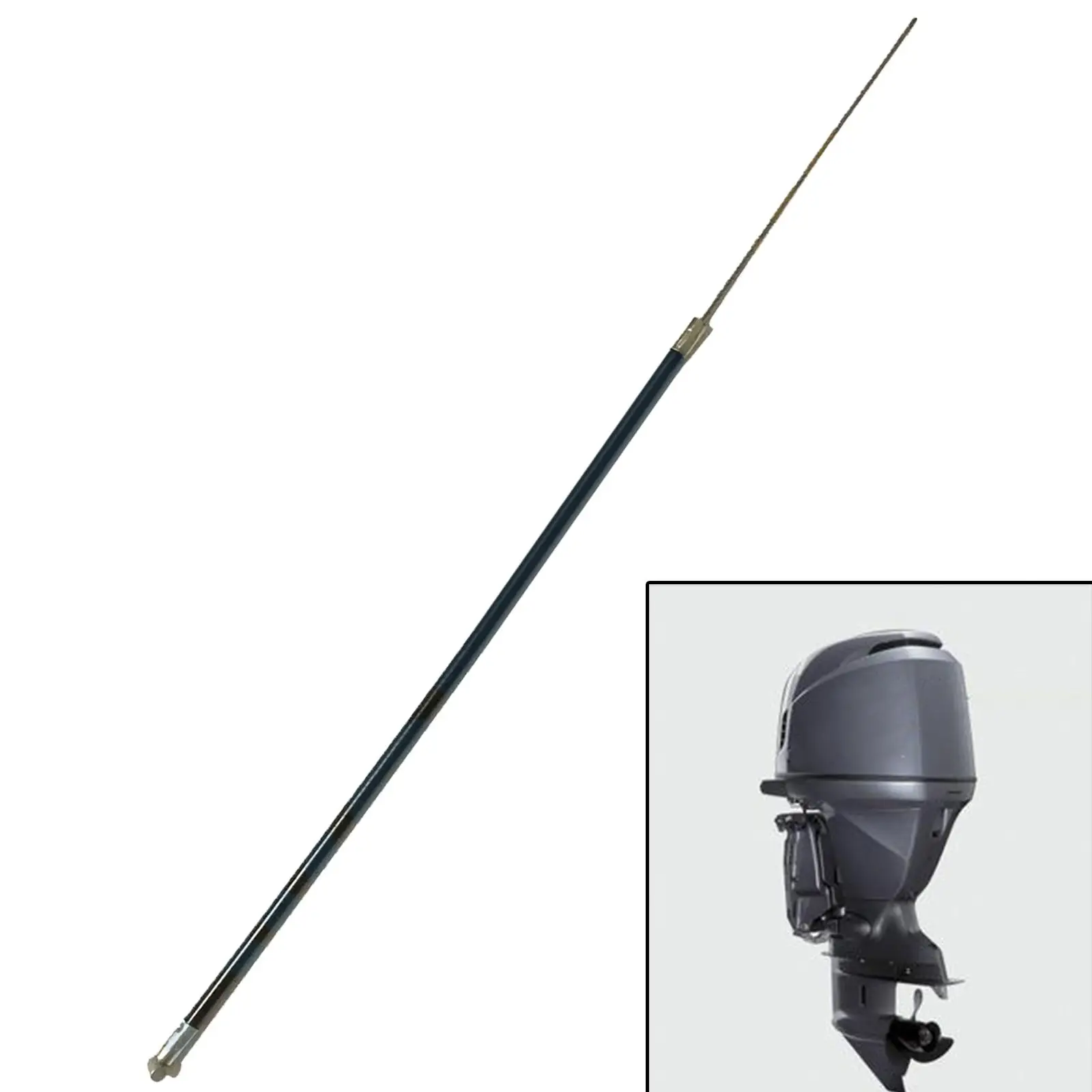 Câble d'accélérateur marin en acier inoxydable de qualité supérieure haute performance 6E0-26301-01 pour pièces hors-bord Yamaha 2 temps 4HP 5HP 6HP
