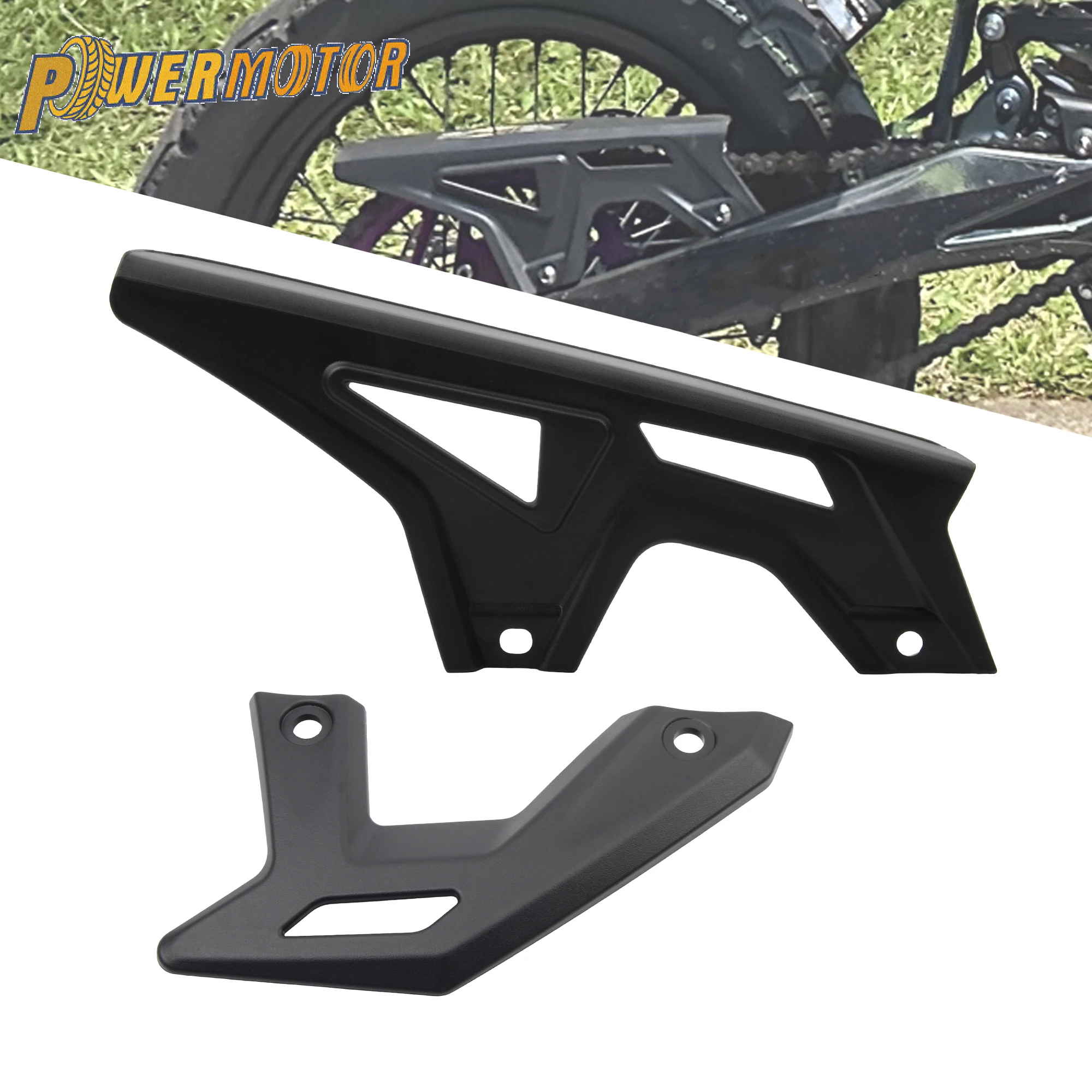 

Motorcycle Sprocket Chain Cover For Surron Ultra Bee Guard Upper Lower Protective Devices Accessories Electric Dirt Bike