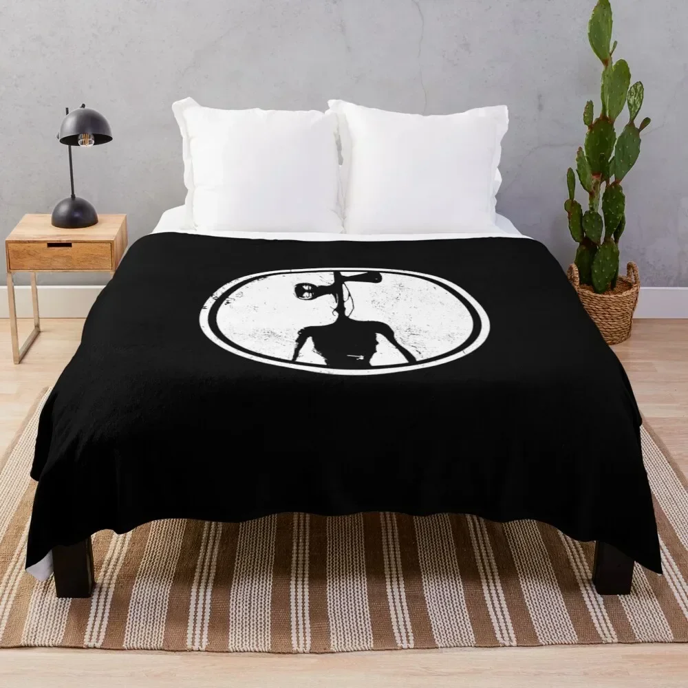 

Sirenhead Siren Head Horror Creepypasta Throw Blanket Outdoor Soft Blanket for Picnic Beach Camping