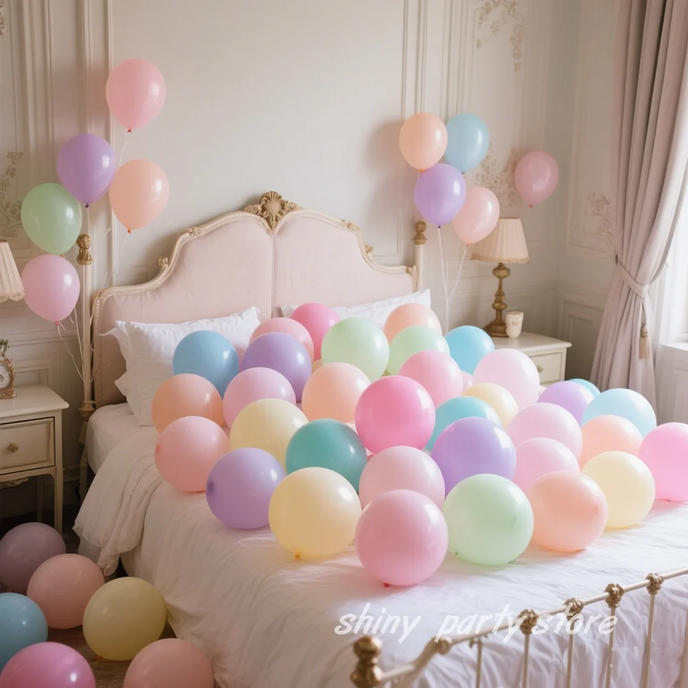 

5-36inch Mixed Colors MacaronBalloons Pastel Rainbow Theme Balloons Macaron Balloons Multi Color Balloons Party Decorations