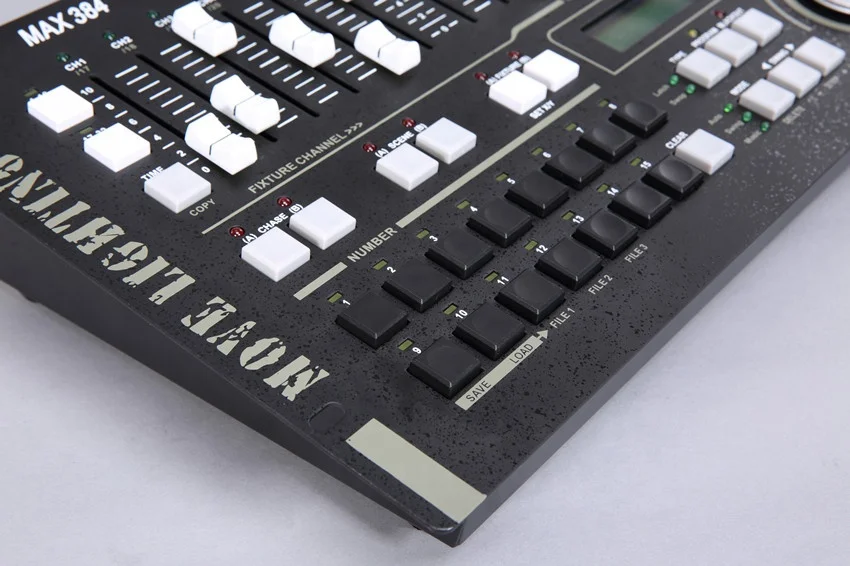 MAX 384 Dmx Stage Lighting Dj Controller Disco Console Intelligent Lighting Controller With Moving Head Control