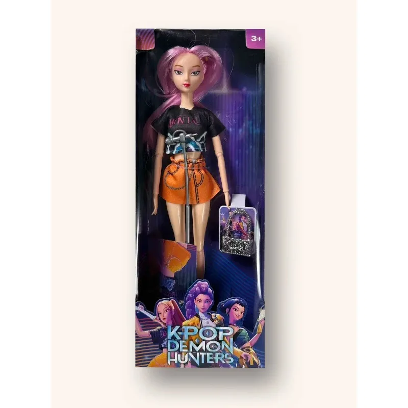 K-pop الشيطان هنتر فتاة مجموعة شخصية نموذج الفينيل صندوق أعمى لعبة جمع الديكور دمية كرتونية هدية عيد ميلاد الأطفال