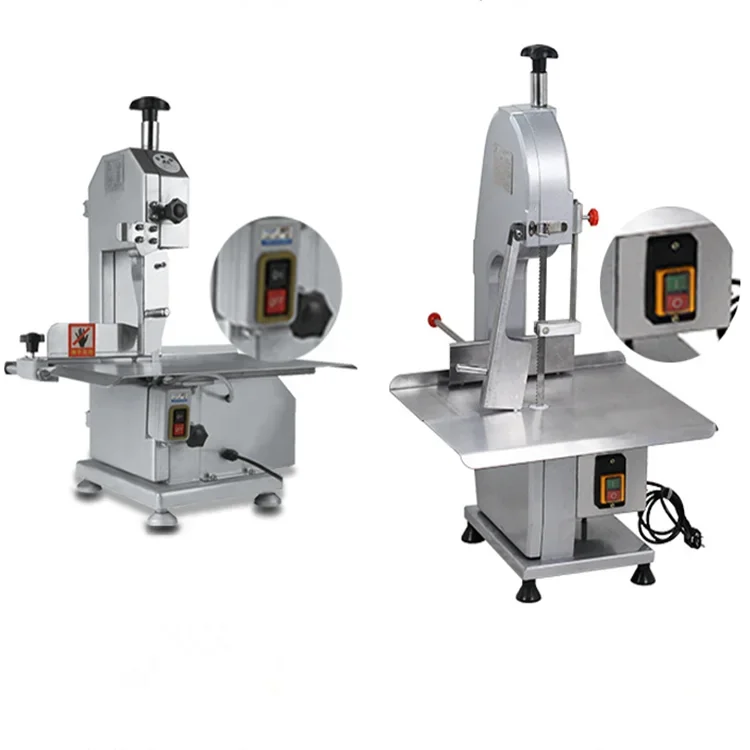 Quality Aluminium Alloy Butcher Electric Frozen Meat Bone Saw Cutting Machine