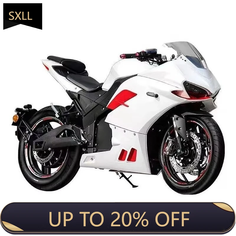 

High-speed legal road long-range heavy-duty motorcycle 5000w 8000w adult electric racing motorcycleSXLL