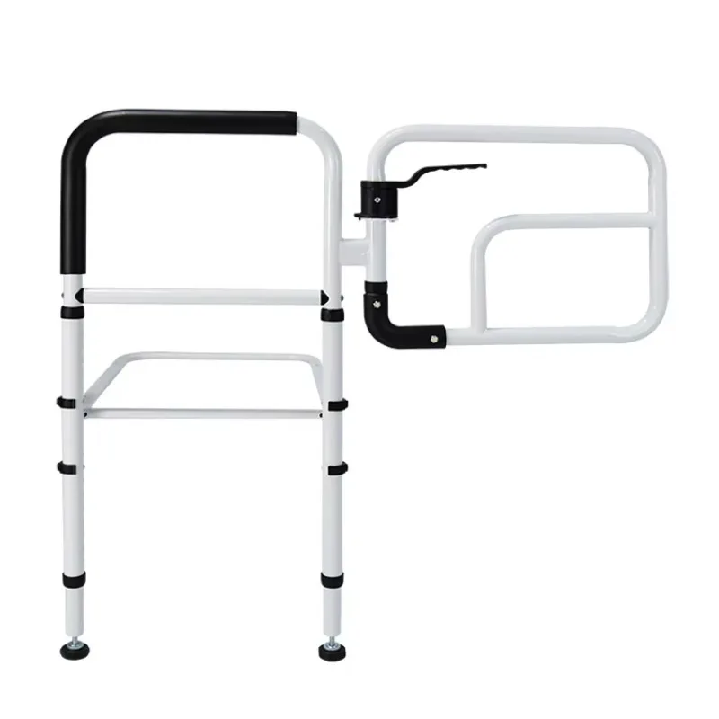 

Adult Bed Rails Cane with Adjustable Heights Safety Hand Assistant Bar Adult Bed Rail for Elderly