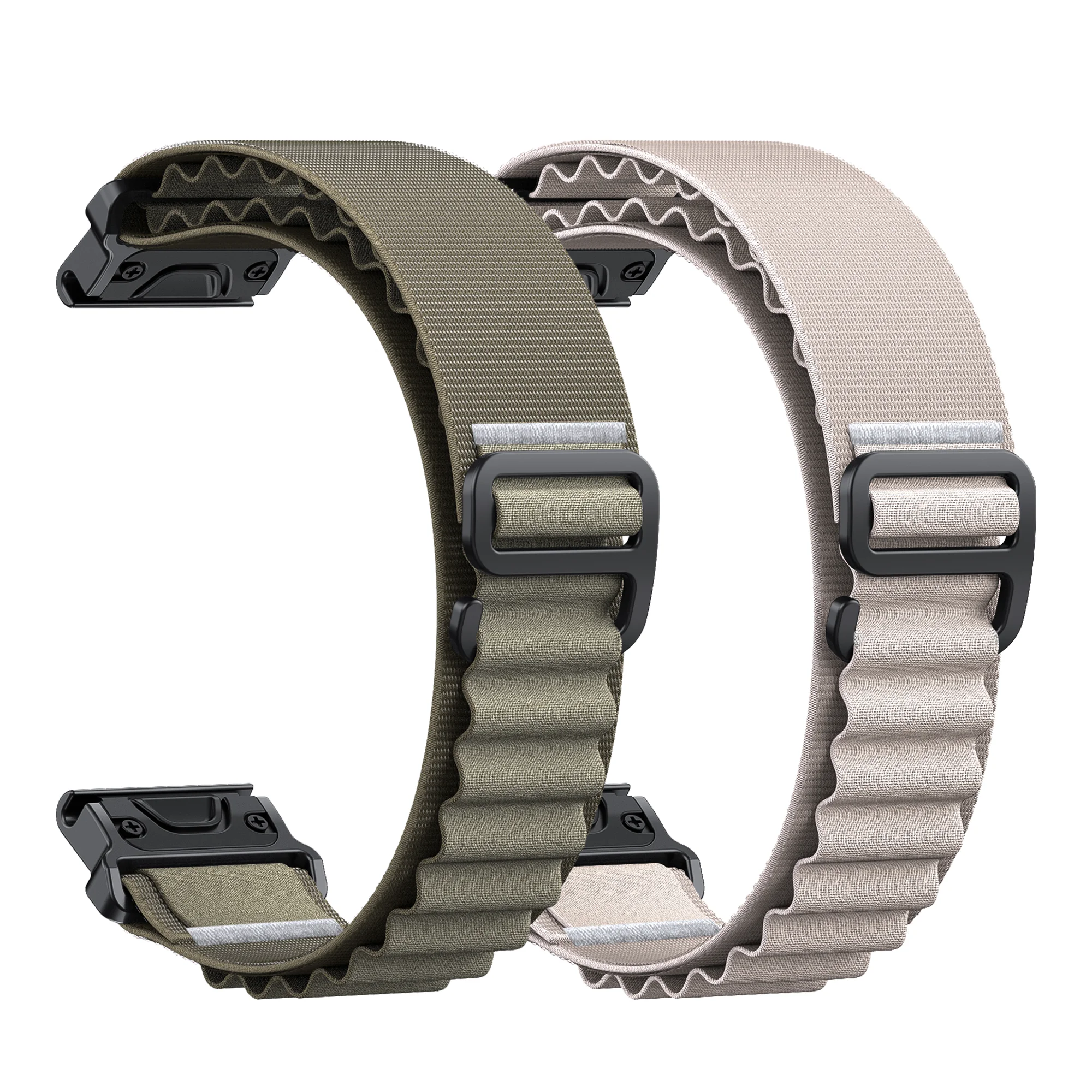 22 mm 26 mm Nylon-Schnellarmband für Garmin Fenix 7X 8X 8 7 Pro Fenix 6X 6 5X Tactix 8 7 9 Forerunner 965 955 Enduro 3 Loop Band