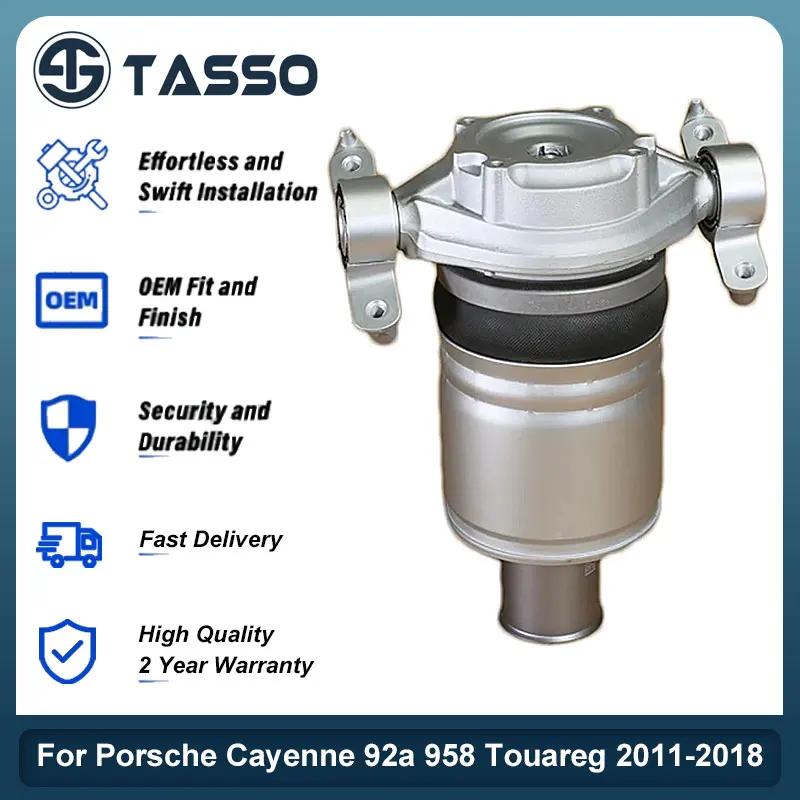 

For Porsche Cayenne 92A 958 2011-2018 Touareg Left Or Right Rear Shock Air Suspension Kit 7P6616020G 7P6616020K