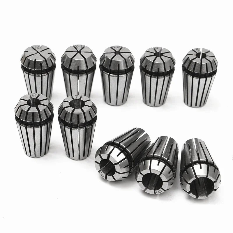 

Набор цанг ER16 1-10 мм, 2 шт., сверхточные Пружинные цанги для фрезерного станка с ЧПУ, токарный инструмент, гравировальный станок, пружинный цанга, патрон 3,175 6,35 мм