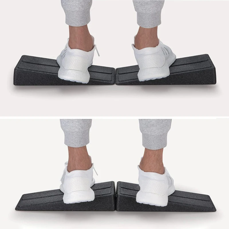 .Yoga Wedge Squat Wedge Adjustable Non-Slip Slant Board Extender Foot Stretcher Yoga Foam Block Gym Equipment Yoga Accessories