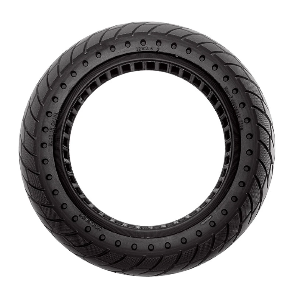 

12 Inch Tyre 12x2.50 12x2.5 Solid Tire Slot 28mm 33mm Honeycomb Wheel for Electric Scooter