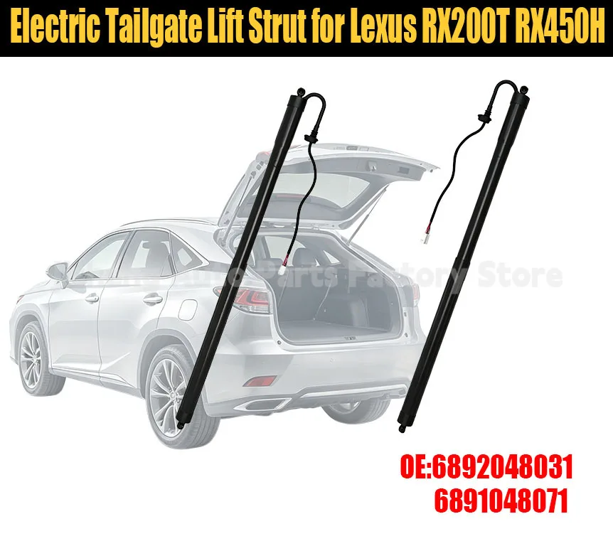 Electric Tailgate Lift Strut OE 6892048031 6891048071 Compatible with Lexus RX200T RX450H 2015-2025