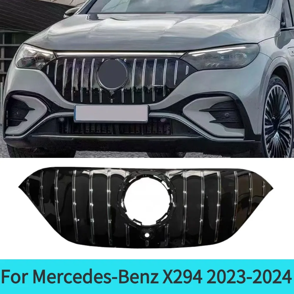 2023-2024 For Mercedes-Benz W294 X294 SUV EQE350 EQE450 EQE500 Car Front Grille Bumper Grilles Radiator Decorative kit