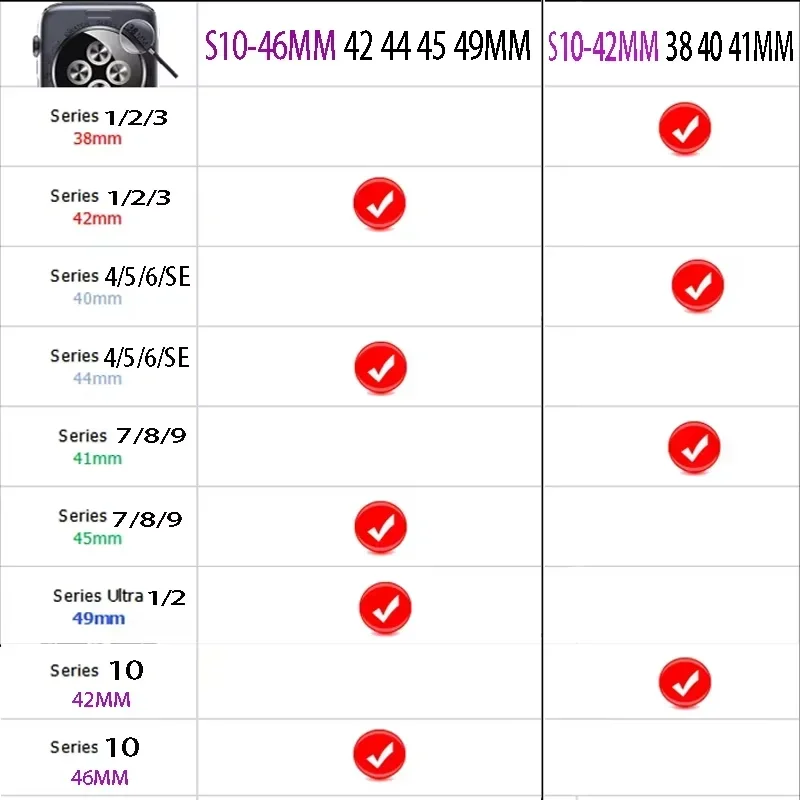الأشرطة ل سوار ساعة يد آبل 44 مللي متر 40 مللي متر 45 مللي متر 41 مللي متر 49 مللي متر 46 42 مللي متر 38 مللي متر كوريا سيليكون سوار iwatch سلسلة 10 7 8 se 3 6 9 الترا 2 #6