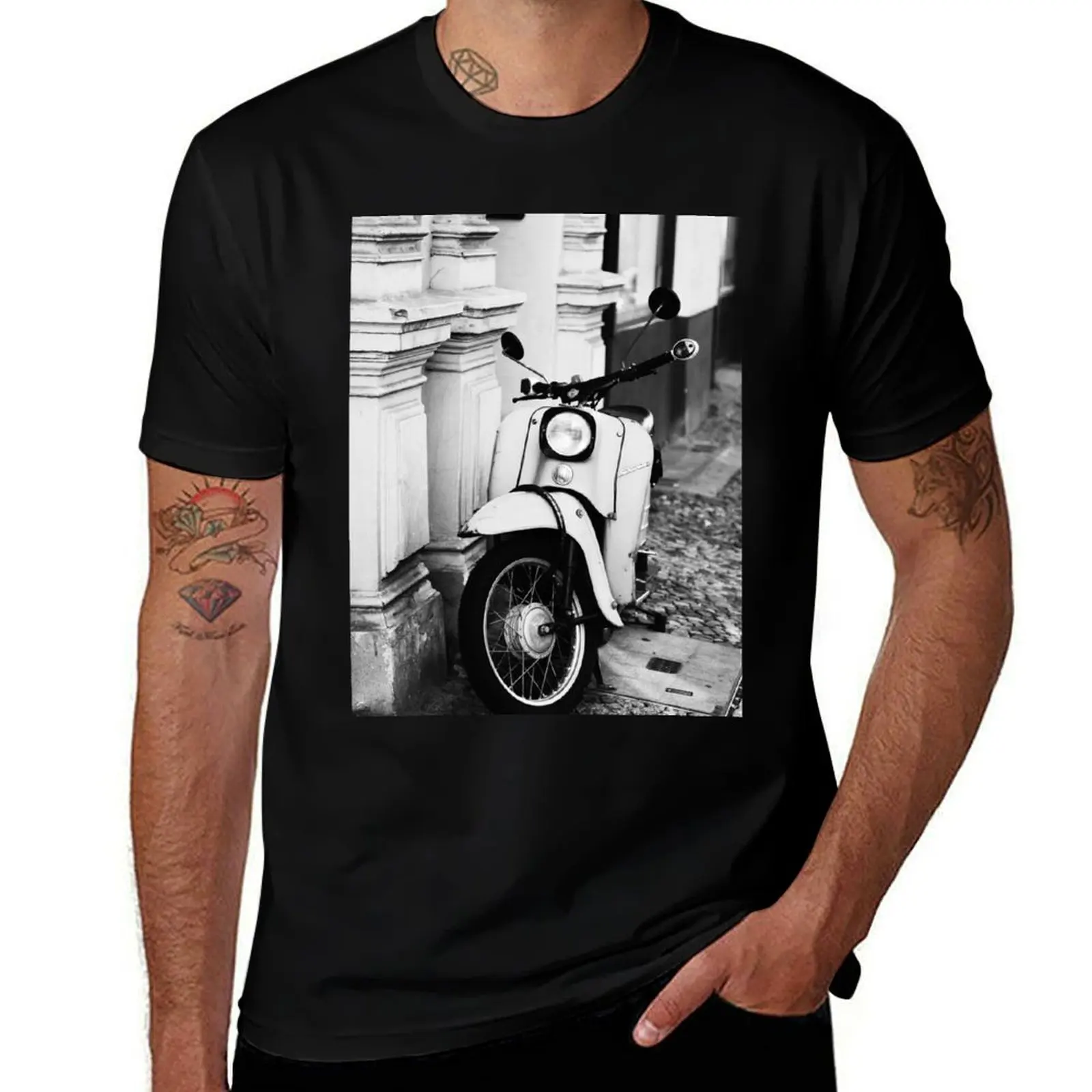 Simson swallow T-Shirt Stylish Graphic Short Sleeve Top T-Shirt