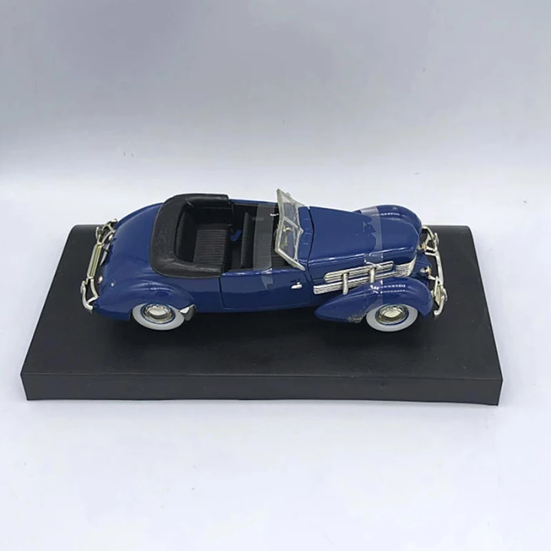Tem falhas liga de singatura 1/32 1937 cabo 812 modelo de carro supercarregado clássicos lembrança presente exibição estática