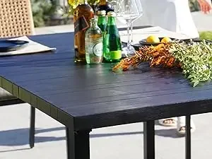 metal table