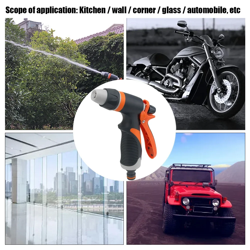 Motorcycle Washer Nozzles Car High Pressure Gun Wash Cleaning Kit Garden Watering Spray Irrigation Tools Adjustable Accessories