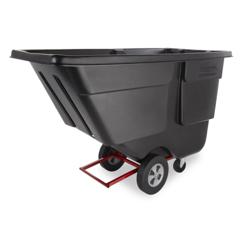 Tilt Dump Truck/Trash Cart/Garbage Collection/Recycling, 1 Cubic Yard, Waste Collection, 850 lbs capacity