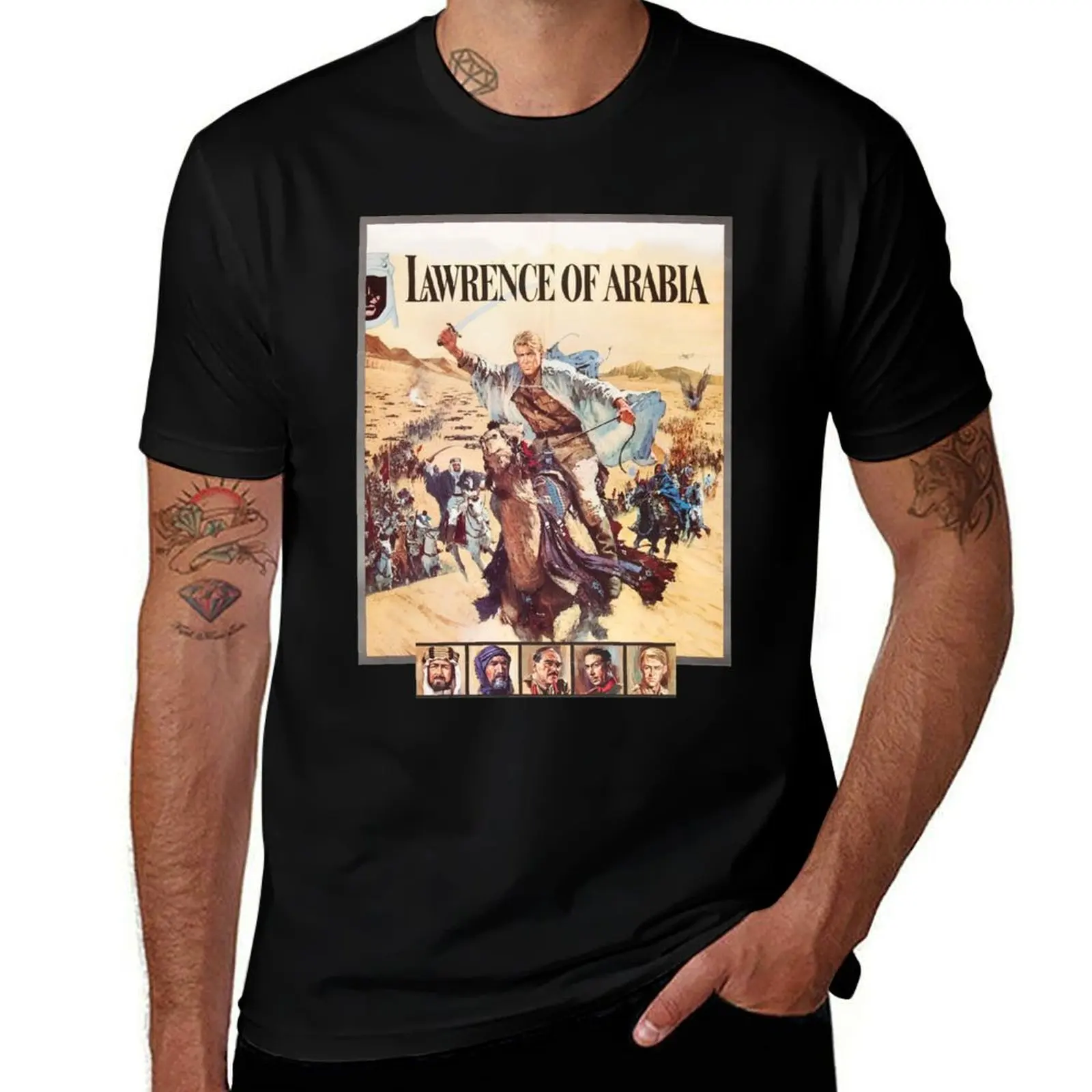 Lawrence of Arabia T-Shirt Water Resistant Casual T-Shirt