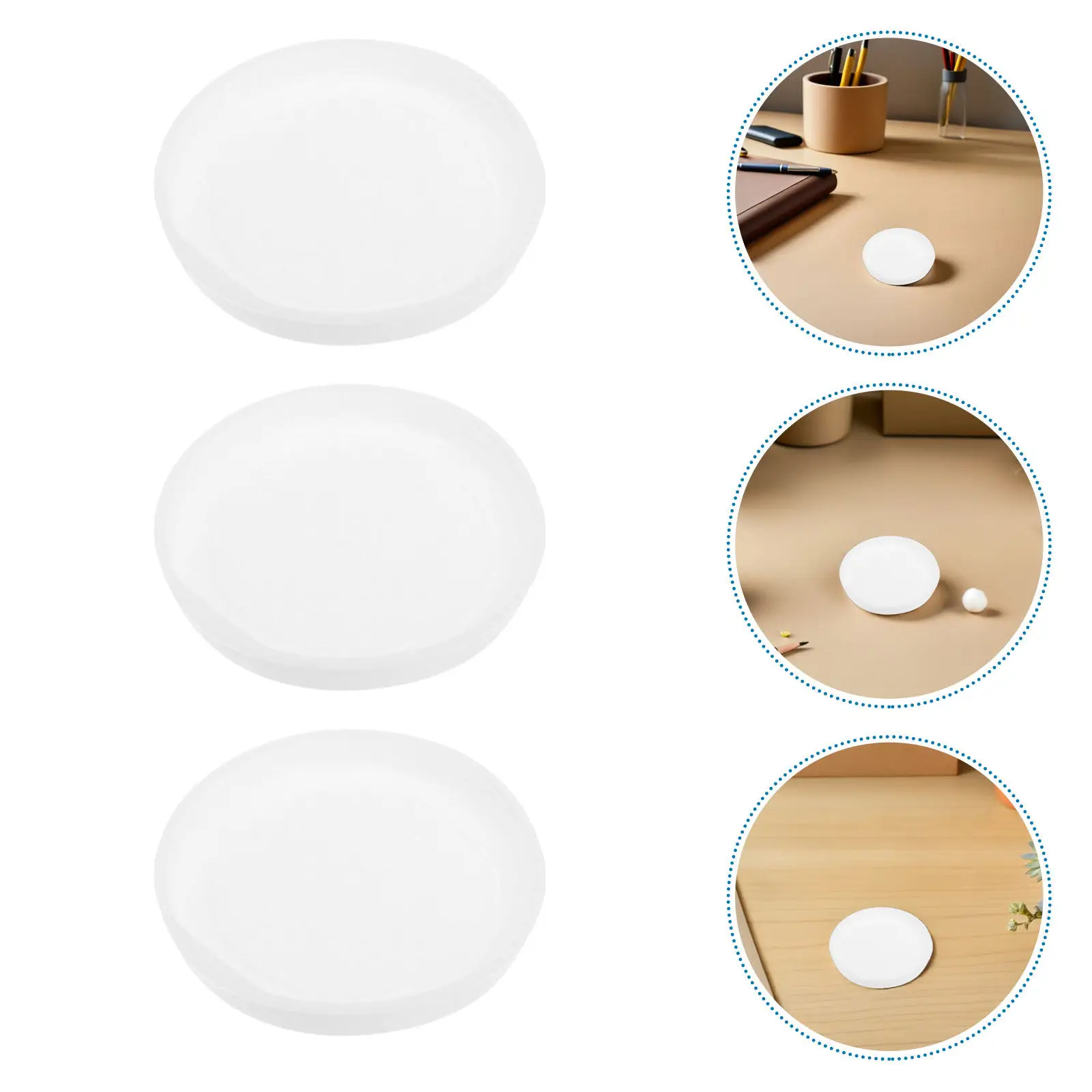 

30Pcs White Plastic Mailing Tube Caps 3 Inch Cardboard Cylinder End Covers Reusable Tube Stopper Plugs for Document Shipping