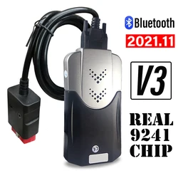 Per Auto Real 9241A DELPHIS con Keygen NEC Relay TCS Bluetooth Multidiag Pro OBD2 Scanner V3.0 strumento diagnostico per Auto riparazione Auto