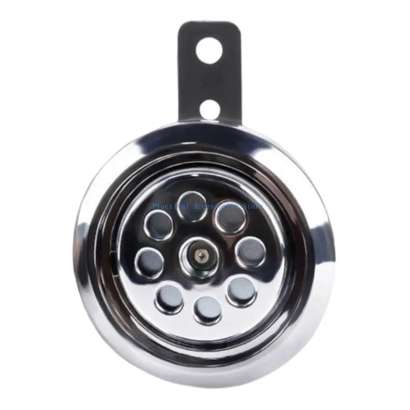 

U75E Sound Loud Motorcycle Horn Air Horn 12V Loud Sound Horn Electric Bike Loud Speaker Alarm Horn Speaker 105DB