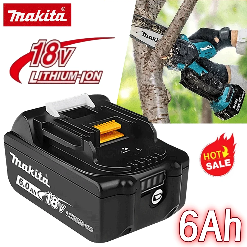 

6.0AH Lithium 6000mAh Battery 18V With Charger For Makita BL1830B BL1860B