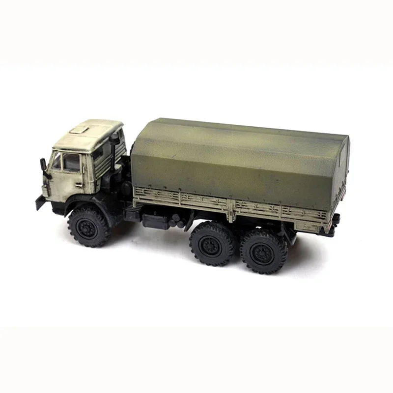 1:72 Scale Russia Kamaz 43101 Truck Peacekeeping Forces Transport Car ABS Material Simulation Toy Car Model in Stock