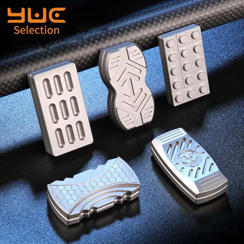 YUC Magnetic Push Slider Stainless Steel Fidget Toys For Kids EDC Hand Spinner Metal Fingertip Gyro Hand Spinner Anti Stress Toy