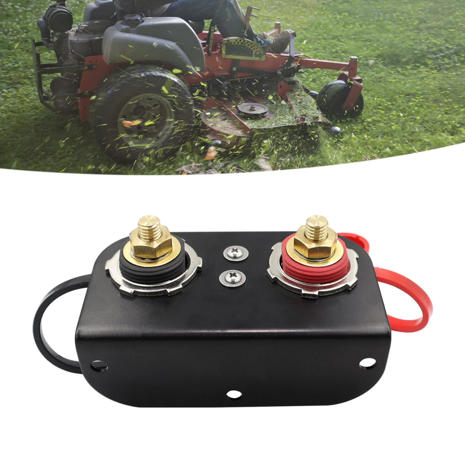 

Car Remote Battery Jump Post Remote Battery Terminal Car Charging Jump Post Base Extension Cable Set for Tractor Lawn Mower