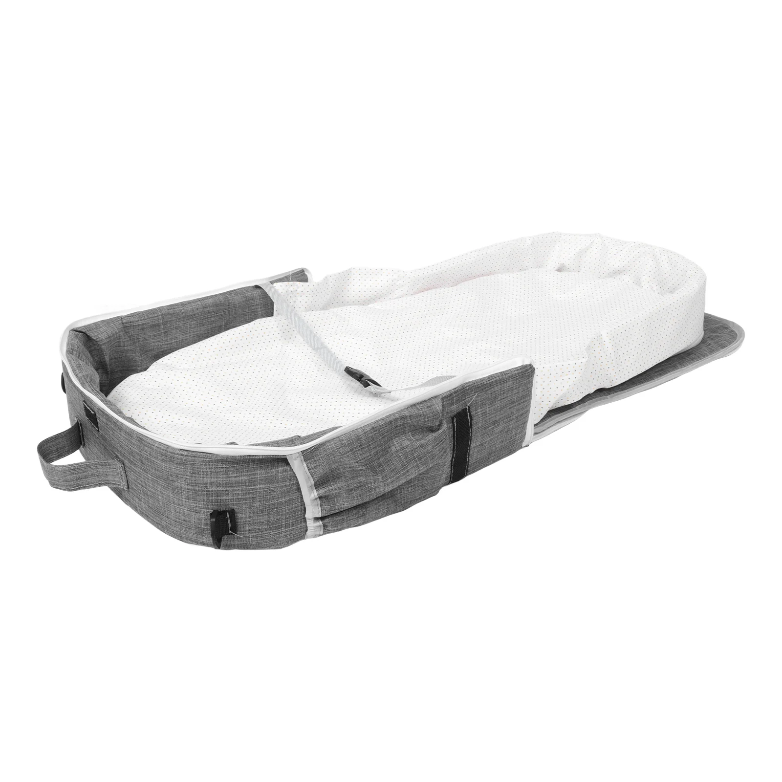 Portable Crib Bag Baby Bassinet Travel Infant Bed Beds Cradle Dog for Linen Fabric Inflatable Toddler Cot Cots