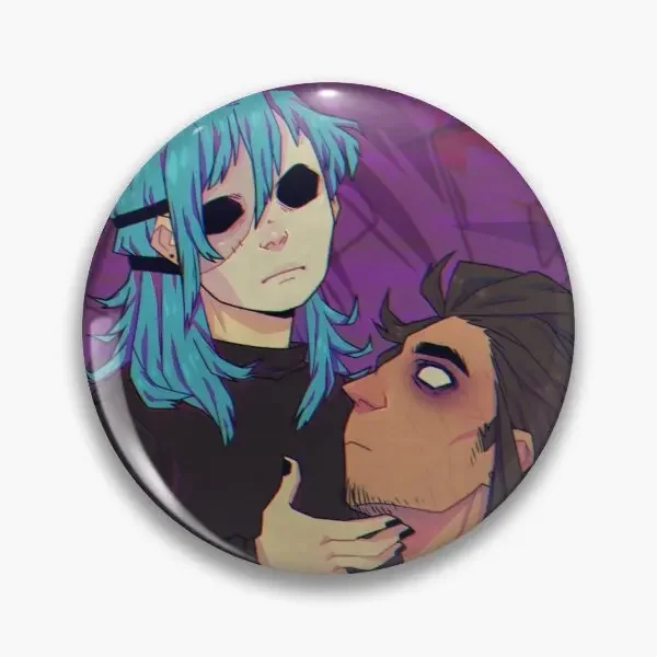 Sally Face Sal Fisher Sf Sallyface Super Hey Soft Button Pin Customizable Jewelry Cartoon Brooch Gift Decor Clothes Creative Hat