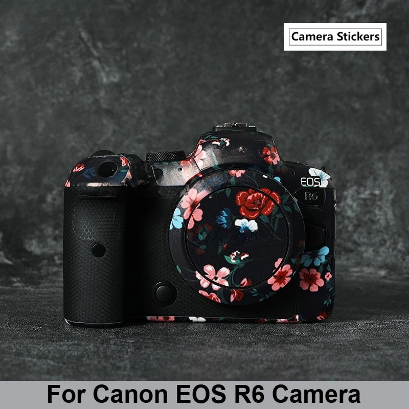 

Защитная наклейка для корпуса камеры Canon EOS R6, антицарапийная пленка-наклейка для Canon R6, защитное покрытие.