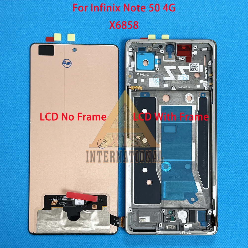 amoled-678-original-for-infinix-note-50-pro-plus-5g-x6856-note-50-4g-note-50-4g-lcd-display-screen-for-note-50s-x6870-lcd-frame