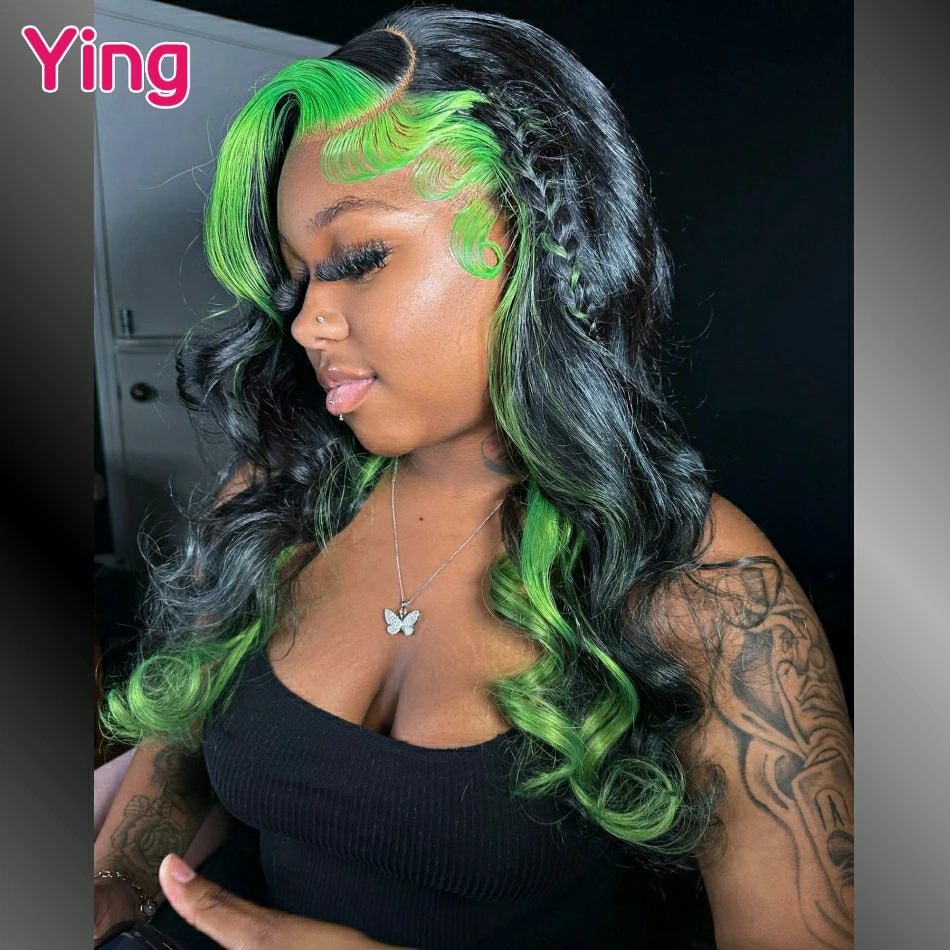 30 36-дюймовый мелированный зеленый объемный волнистый парик спереди, предварительно выщипанные 13x4 13x6, цвет омбре, плотность 200, парики из натуральных волос на кружеве спереди 30 36-дюймовый мелированный зеленый объемный волнистый парик спереди, предварительно выщипанные 13x4 13x6, цвет омбре, плотность 200, парики из натуральных волос на кружеве спереди