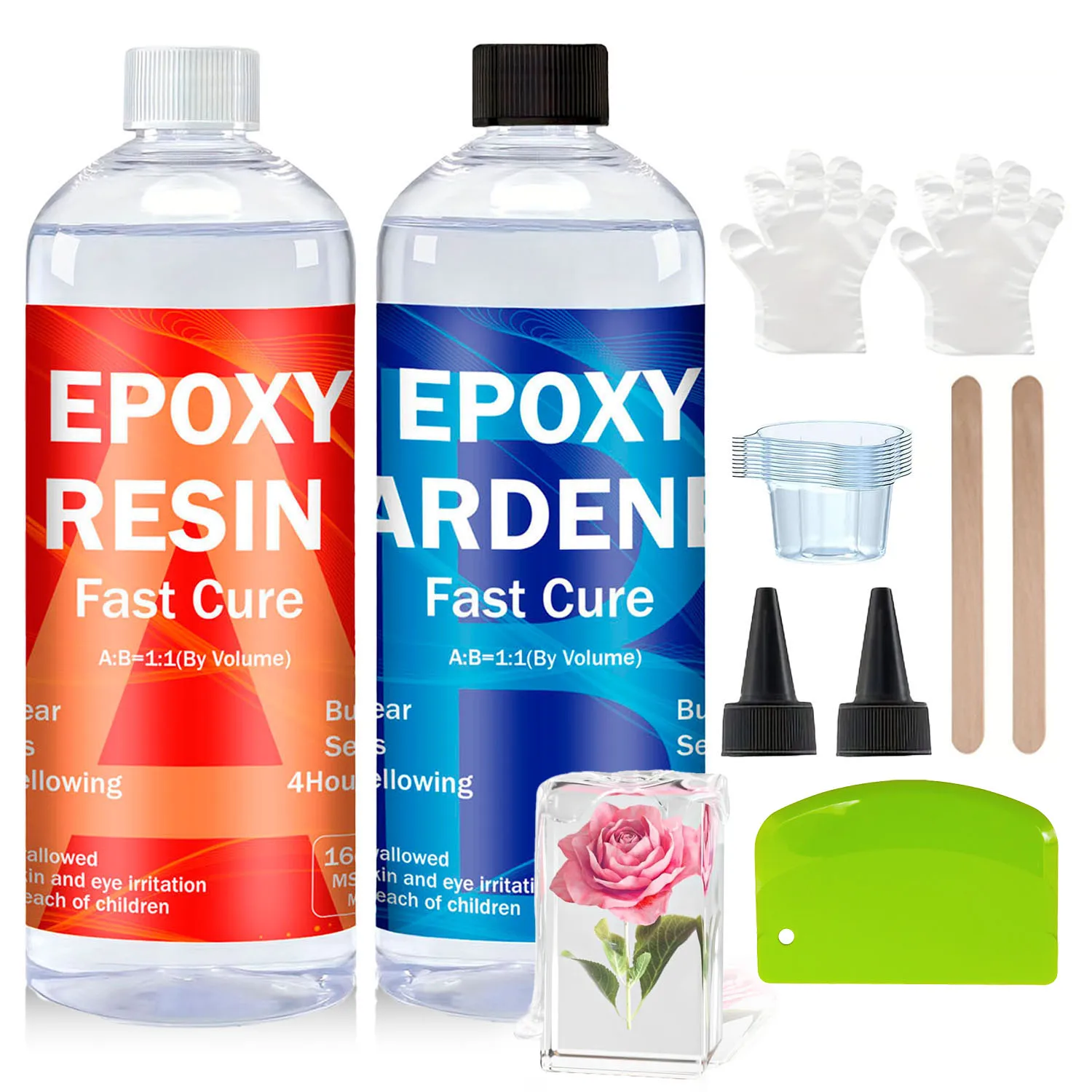 Kit de résine époxy transparen - Resin Kit Cast avis et prix
