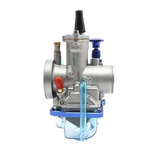 Imagen 2 del producto Carburador de cortina plana para motocicleta, carburadores de carreras Enduro para Keihin Pwk 28 30 32 34mm Dirt Bike Coffee Racer, piezas modificadas