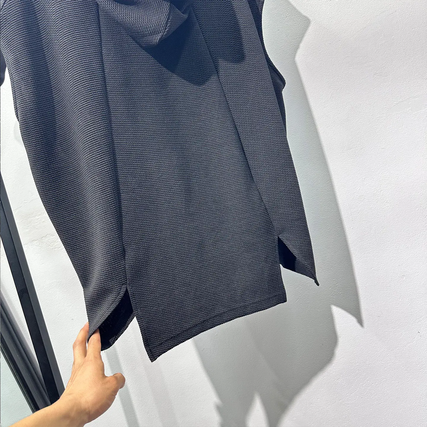 High Street Tees Dark Slit Retro Hooded Sleeveless T-shirt Men's Summer Loose Fit Slimming Casual Tank Top Ins Mens Clothing