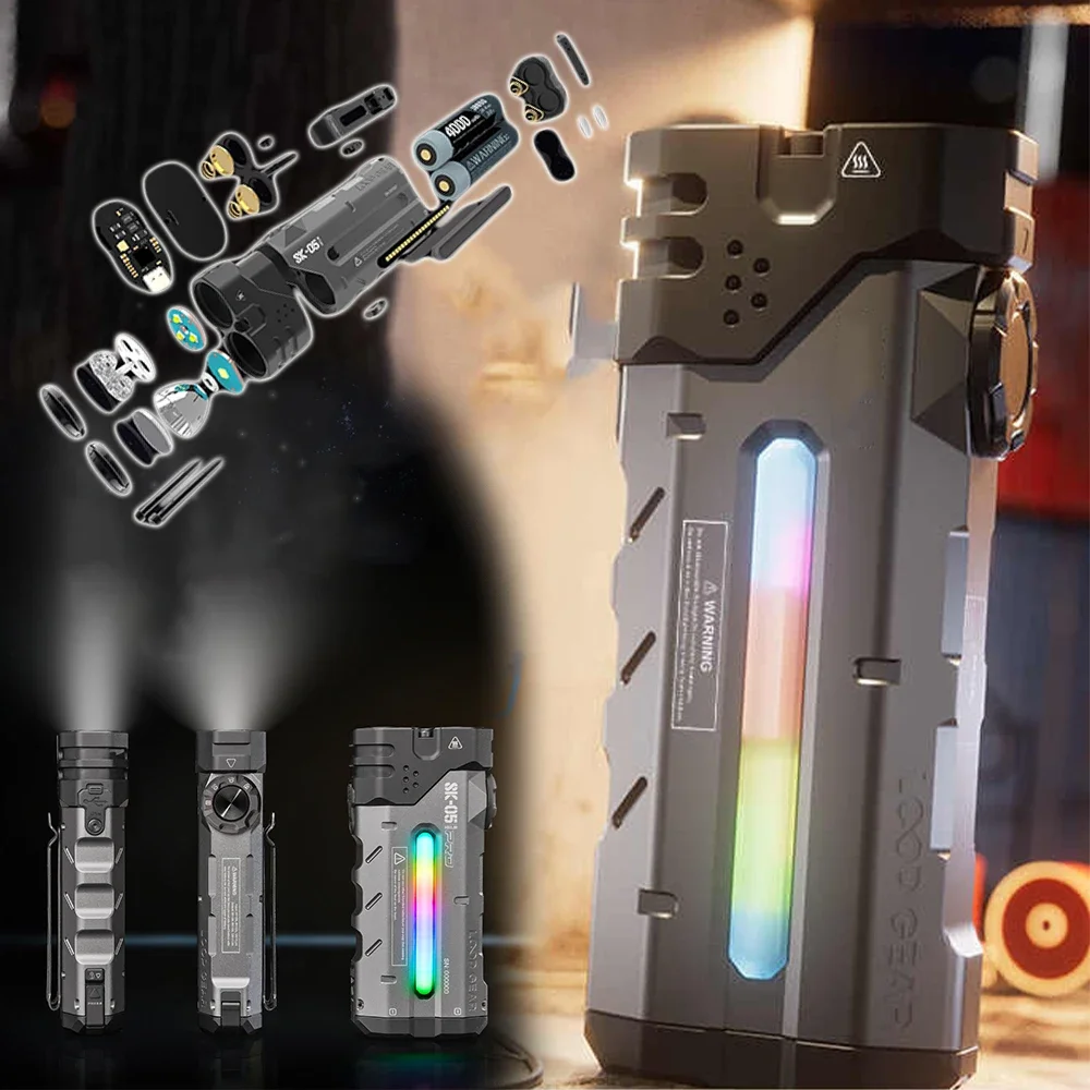 LOOP SK05/SK05 PRO Flashlight Airsoft Multi-Function Long-Range