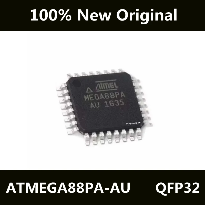 

2pcs New Original ATMEGA88PA-AU ATMEGA88PAAU ATMEGA88PA 8-bit Microcontroller Package TQFP-32 Chip IC