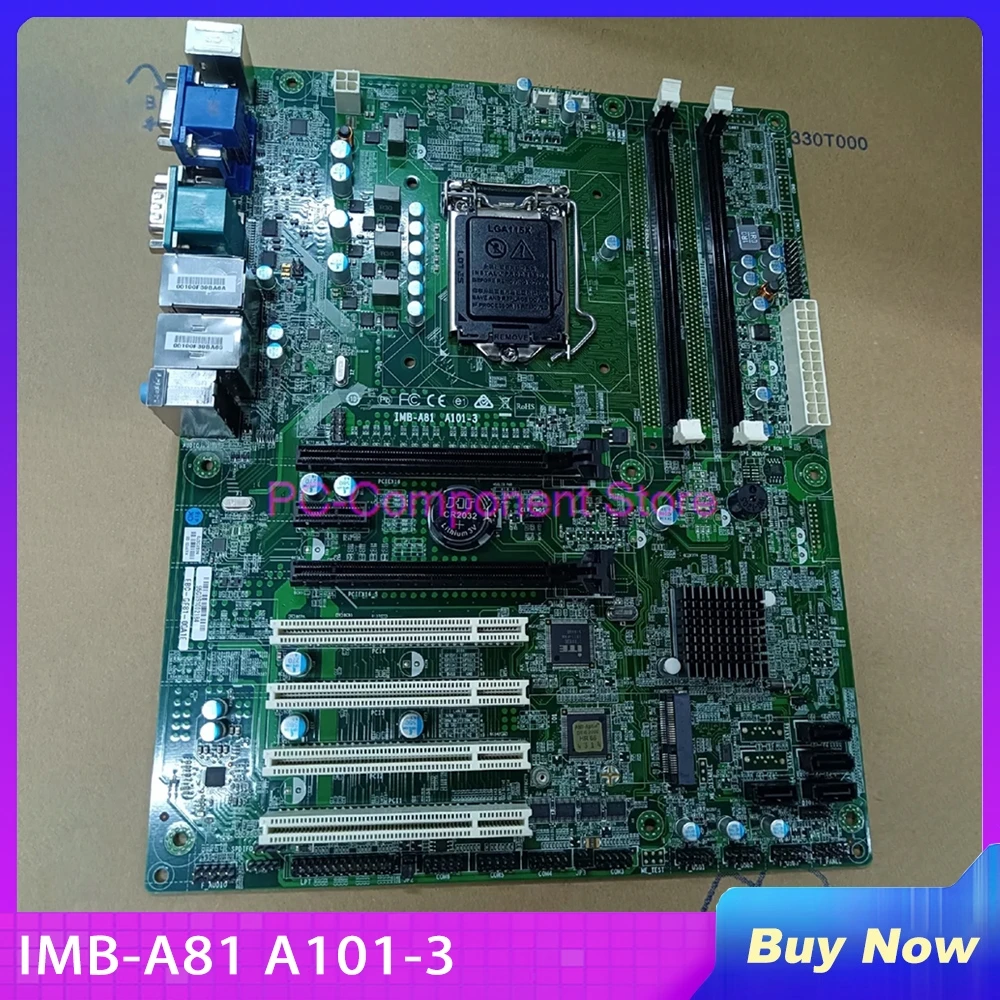 

For ADVANTECH H81 Industrial Motherboard IMB-A81 A101-3 EBC-GF81-00A1E