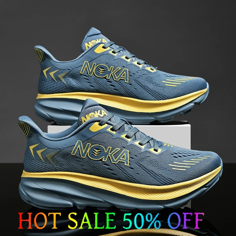 Zapatillas deportivas para correr para hombre con cojín de aire y placa de carbono para maratón, zapatillas deportivas antideslizantes cómodas y ligeras transpirables para mujer