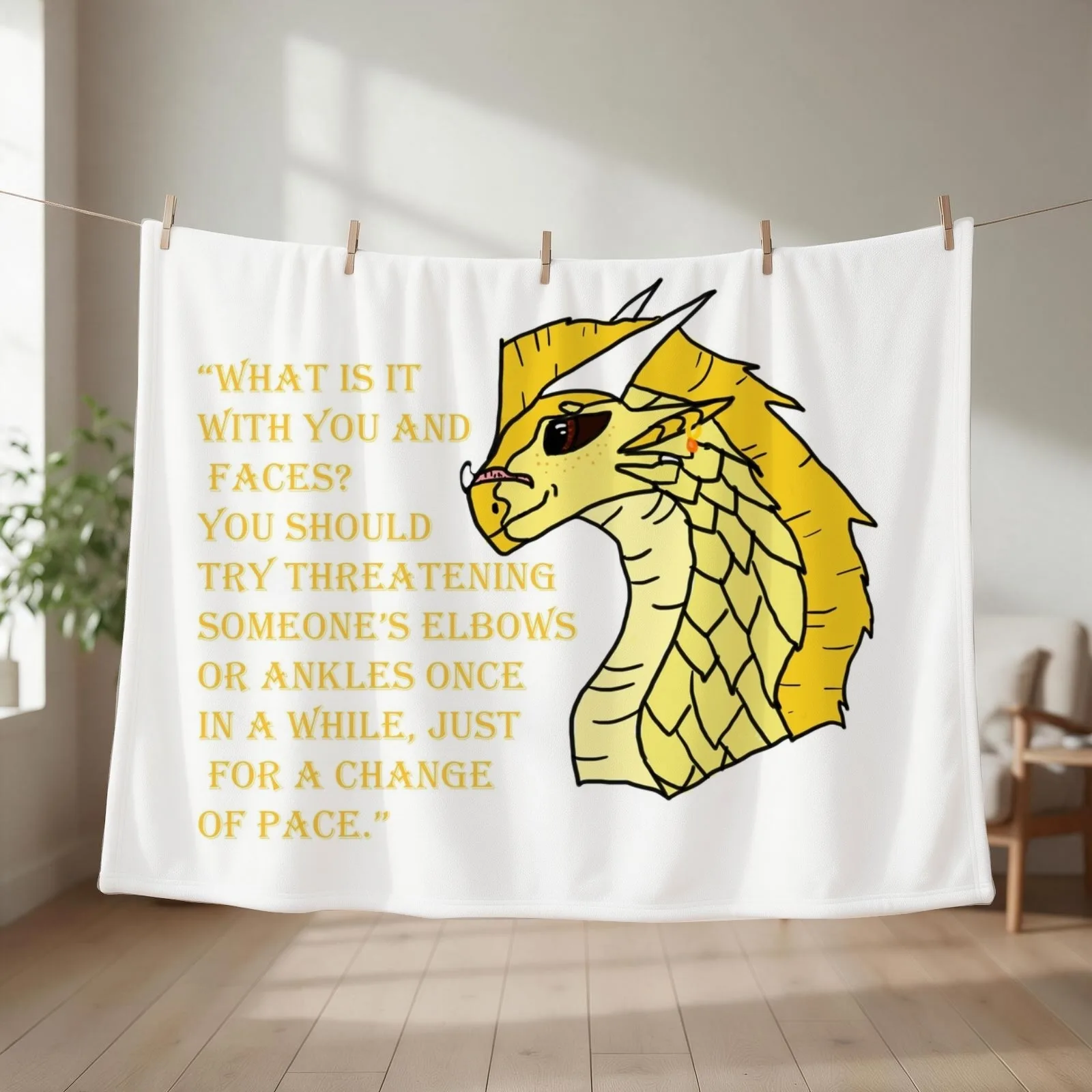 Qibli Quote [OUTDATED!! SEE DESCRIPTION!!] Throw Blanket Single Flannel Large Travel Blankets