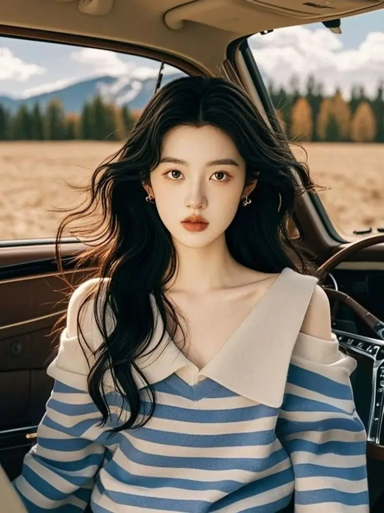 بلوزات نسائية مضغوطة ملابس الشارع الفانيلا يحلق نظيفة المراهقين الشيكات ملابس العمل أحدث الحقيبة الدفء جماليات الثقافة الفرعية