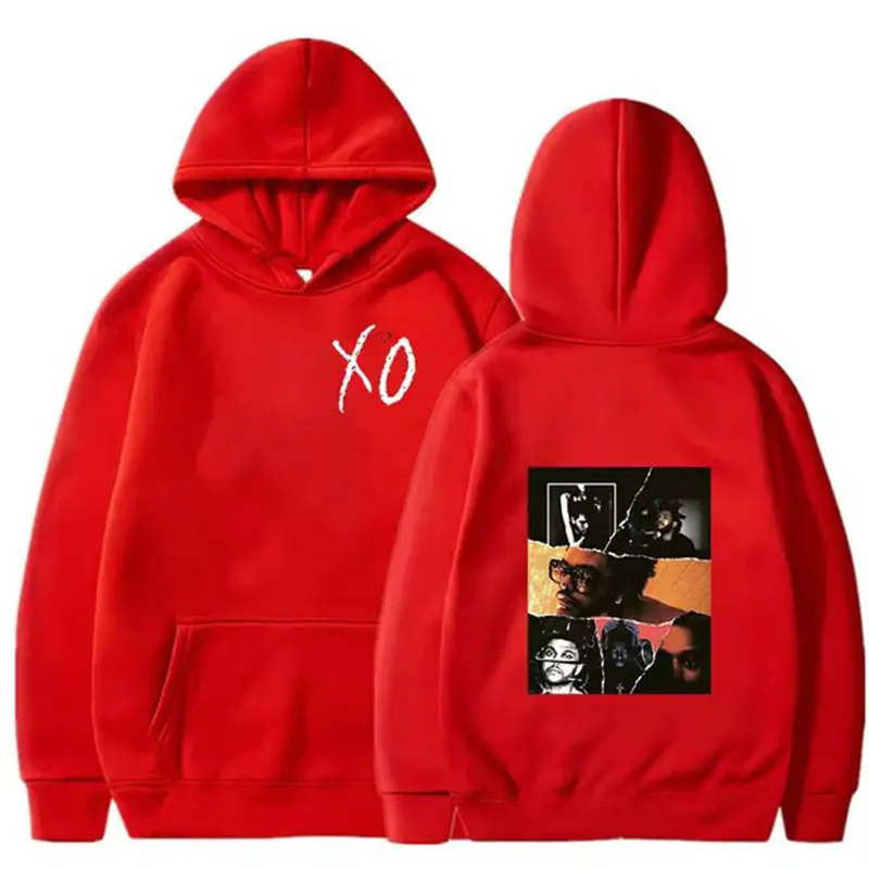 Singer The Weeknd Hoody After Hours Til Dawn Fm Music Album Women Men Hoodie Cotton Sweatshirt Pullover Hip Hop Rock Top Clothes