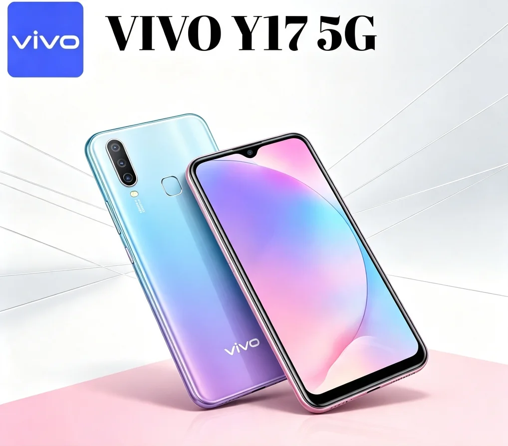 2026 Genuine VIVO Y17 Global Version Unlocked Smartphone 8GB RAM 256GB ROM Equipped with Triple Rear Camera and 5000mAh Large
