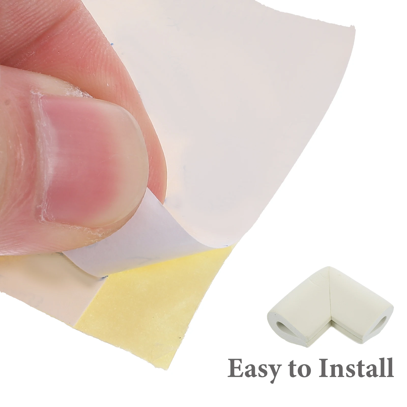 12 قطعة حامي ركن الأثاث رغوة على شكل حرف U الوفير للحواف إطارات غطاء حماية الأجهزة حماية الزاوية