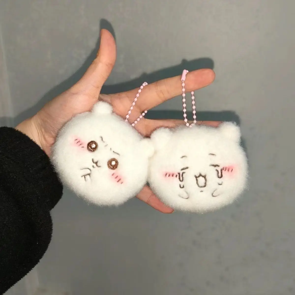 

Miniso chiikawa jii tuanzi usaqi handmade plush cute schoolbags and pendants for best friends