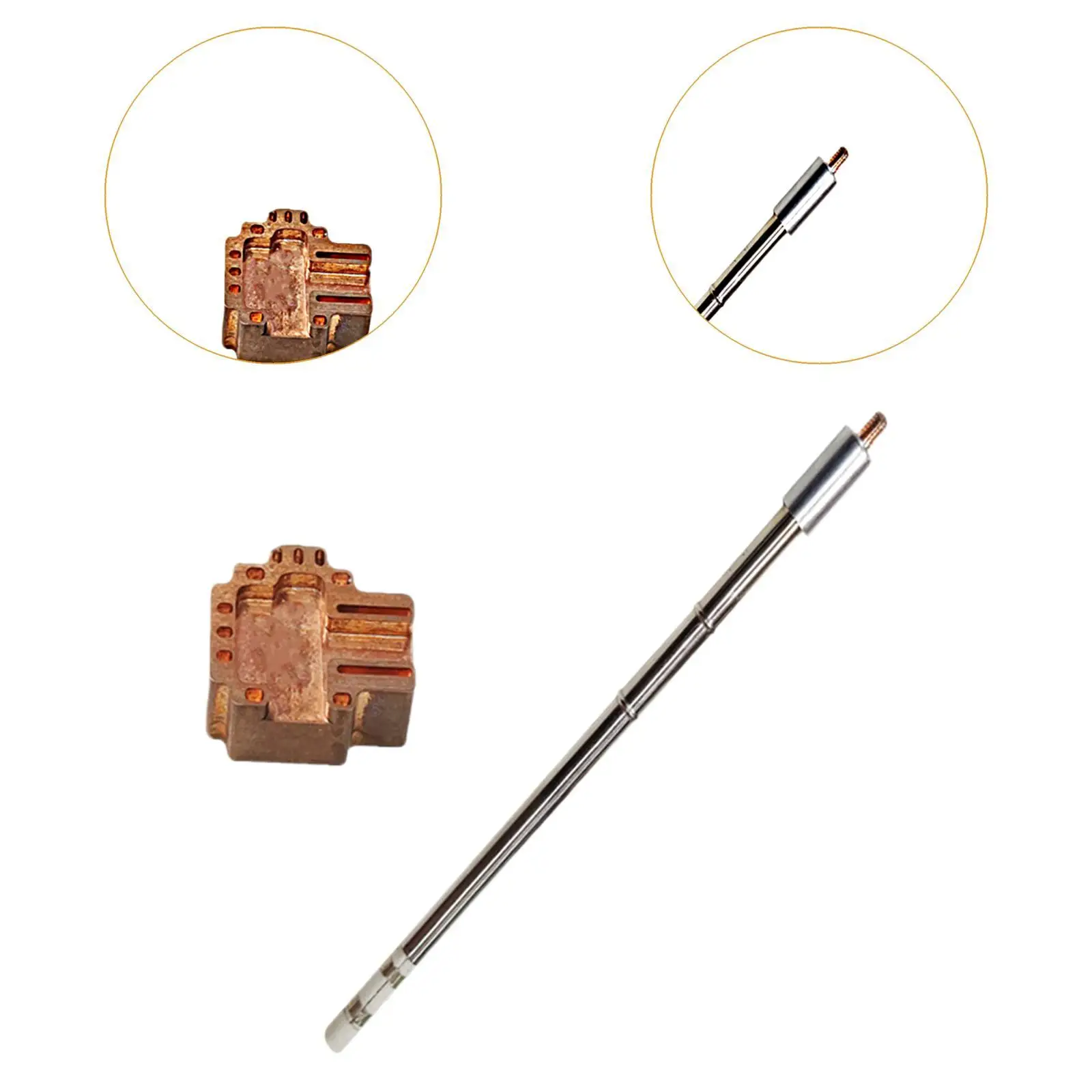 Joystick Soldering Iron Replacement Tips, Controller Rod, Premium Durable T12