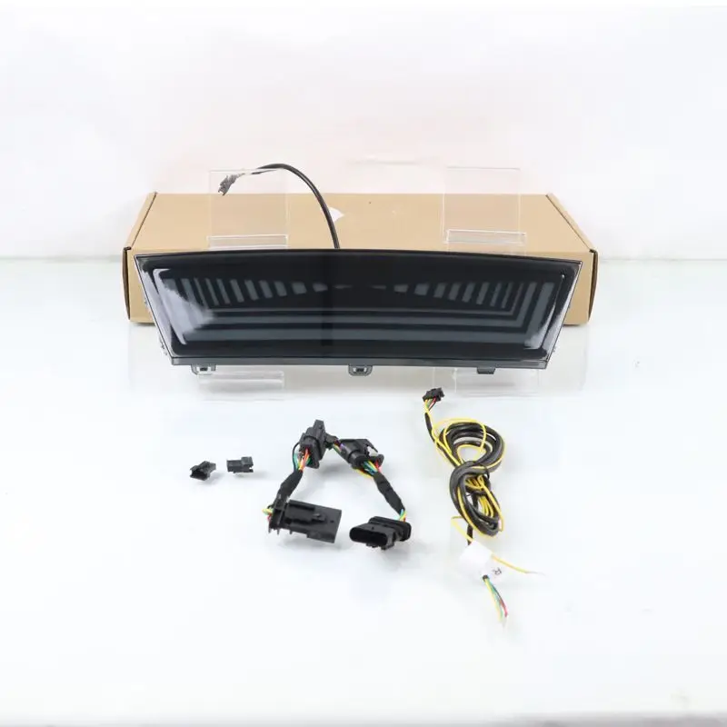 Rear bar modified anti-rear-end collision warning tail light, edamame brake pilot light